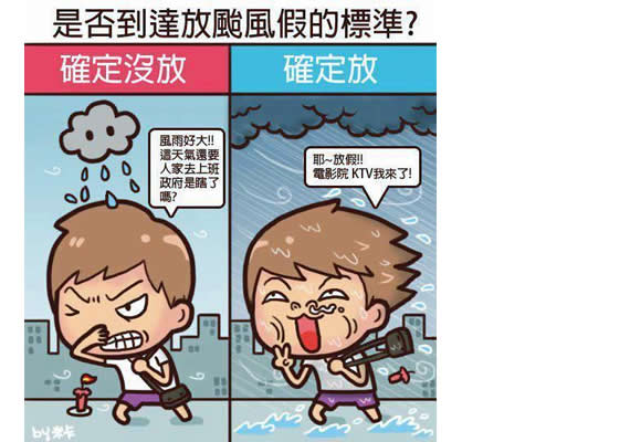 颱風假