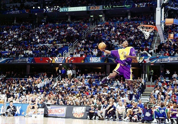 Kobe Bryant生涯大事紀－灌籃大賽冠軍