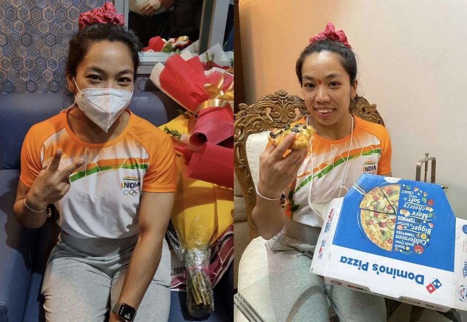 印度舉重選手奧運摘銀！獲贈「終生免費披薩＋電影票」　網：台灣哪家珍奶要跟進？