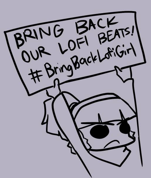 網友發起「#BringBackLofiGirl」連署