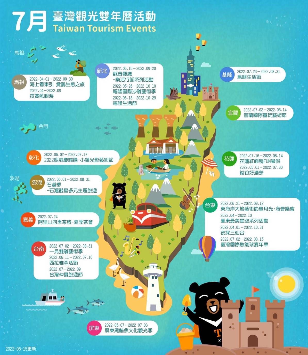 臺灣觀光雙年曆活動。