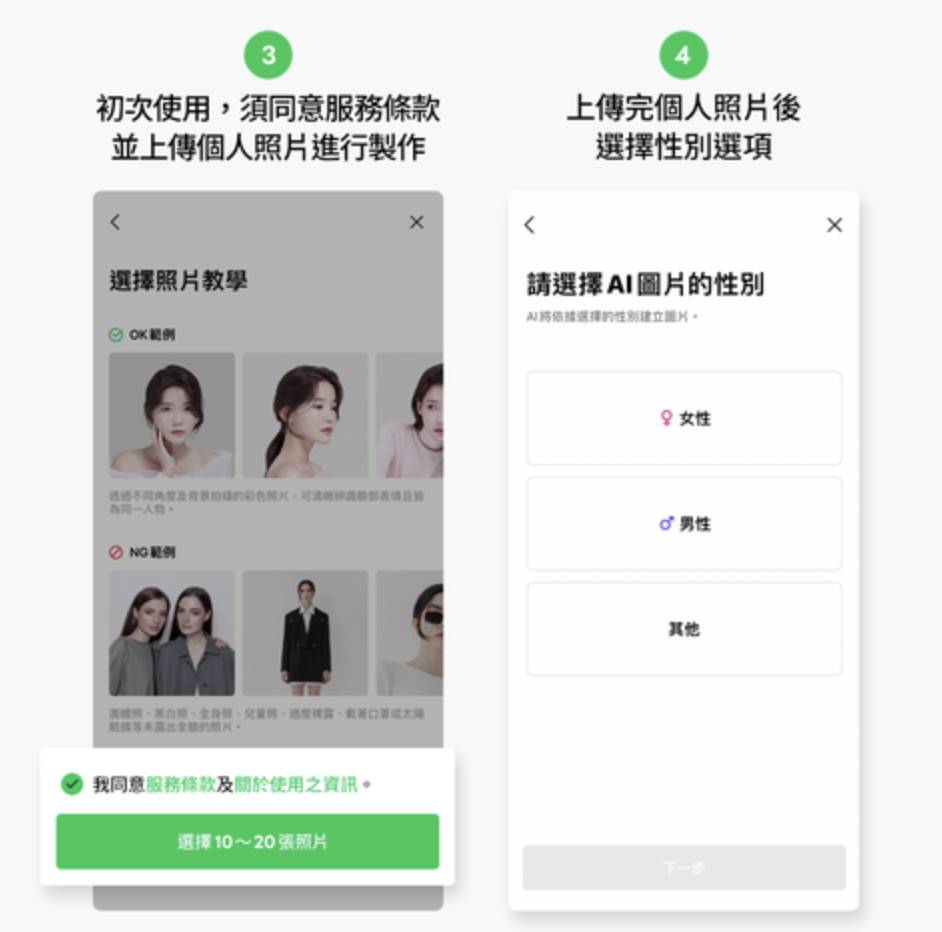LINE又有最新功能啦！作為台灣人最普遍使用的通訊軟體，LINE除了讓大家在社交聯繫時相當便利之外，還有眾多可愛、逗趣的貼圖吸引用戶目光，也時常將APP功能推陳出新，像是LINE購物、LINE TAXI或是透過聊天室轉帳、送紅包等等都很受到歡迎。近期，LINE搭上了今年超夯的AI風潮，幫你建立專屬的AI大頭照！