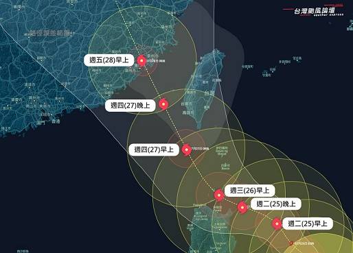 今年的第五號颱風「杜蘇芮」來勢洶洶，儘管各國不斷有新路線預測杜蘇芮的走向讓人捉摸不透。