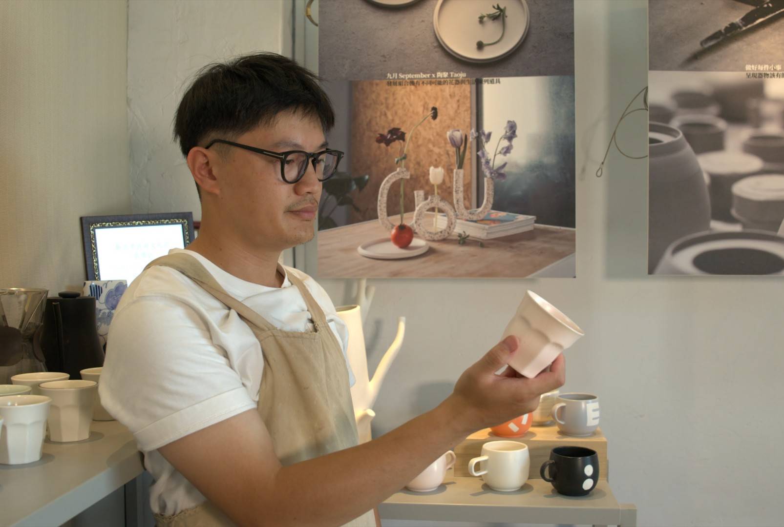 陶聚創辦人陳祖豪在陶瓷世家成長，身為長子的他將陶瓷傳承視為使命